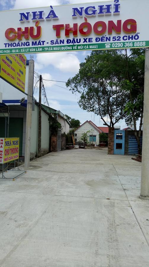 Chu Thoong Motel Cà Mau Екстериор снимка